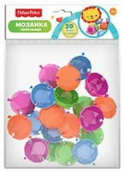 Diamond Floor Mosaic Tiles by Fisher Price (20 Pieces Pack)