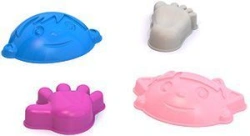 Sand Play Set No. 73 (Girl + Boy Molds + Hands + Legs)