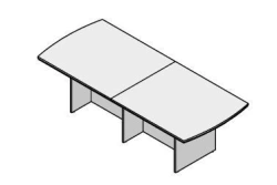 Office Meeting Table "On Top" - Wooden Frame