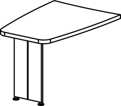 Briefing Extension for Desk 10 700 Series "Belfast
