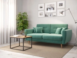 Light Green Sofa Magni LD.304010.000 with UNI IDEA 1043 Fabric