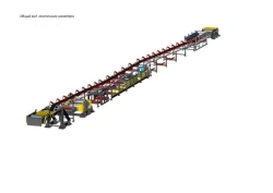 2L1200 Belt Conveyor for Underground Coal Transport L=700m