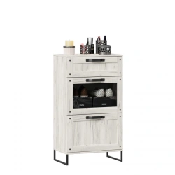 Sydney Combined Export Cabinet (White Craft Oak) LD.672040.000 PV