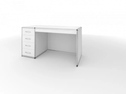 Adjustable Work Table C-3 for Sitting and Standing