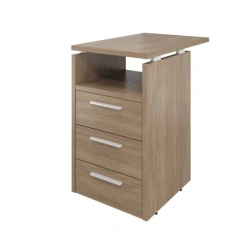Practical Side Cabinet with 3 Drawers and Lock, Model DB37.S