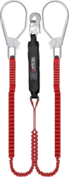 Elastic Safety Lanyard with Shock Absorber ABE212
