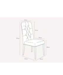 Soft Chair with Wooden Frame - Martin OBS-4