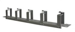 Cable Organizer MiK 1U 19” (5 Rings 38x55mm)