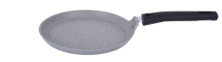 Non-Stick 240mm Aluminum Crepe Pan with Removable Bakelite Handle - Kukmara