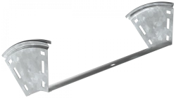 Vertical Smooth 45° Bend Connector CPV41-0-45-080-400-HDZ ESCA