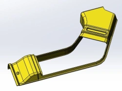 ABS Plastic Cladding for Tractor Cabin - PD 2001.67.06.008