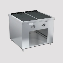 Professional Gas Stove with Closed Flame PRG-IIA-2C "Maxi