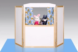 Floor Puppet Theater Screen for Storytelling Plays