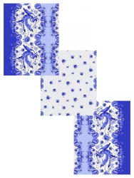 Kitchen and Dining Towels in Mixed Fabrics - Set and Individual Items