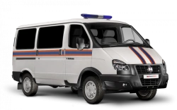 Emergency Rescue Vehicle N1GSB Modification N1SBFS on GAZ 27527 with Gasoline Engine