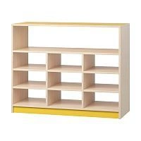 Shoe Shelf Rack - 9 Compartments with Large Shelf