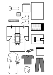 Sterile Non-Woven Maternal Delivery Kit for Obstetrics