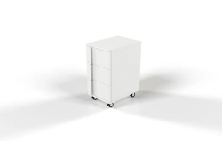 Mobile Desktop Cabinet with 3 Drawers TM