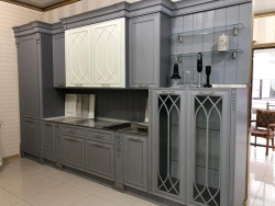 Wooden Dining and Living Room Furniture: Kitchen Model #3