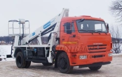 22M Truck-Mounted Aerial Work Platform AGP-22T KAMAZ-43253 80/250/300KG