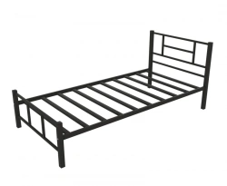 Metal Frame Bed with Headboard and Footboard, Art. No. 058/2023