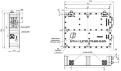 Frequency Transfer Block BPC-1-11.375/1.375-850-N-B/B