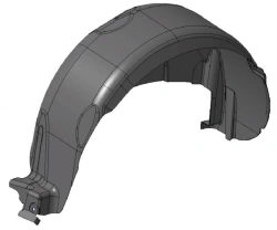 Car fender liner