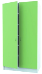 Medical Cabinet, Single Section, Two-Door, SHOM 2/2-02 "Aibolit