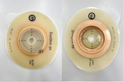 Stoma Rehabilitation Device for Colostomy, Ileostomy, and Urostomy: Flat Plate, Convex Plate