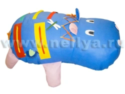 Educational Soft Hippopotamus Toy "Nellia