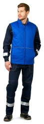 Insulated Vest with Side Pockets, Model 2.271