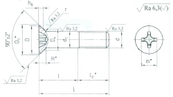 Countersunk Bolts with 90-Degree Angle, OST 1 31168-80