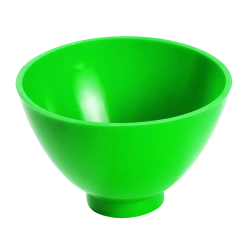 Elastic Dental Mixing Bowl - CHRZ-400 for Gypsum Mixing, Green