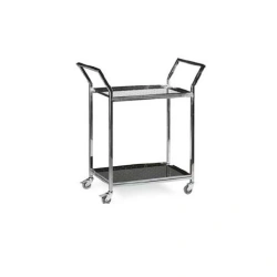 Stainless Steel Laboratory Furniture Series "Crystal LAB" Transport Trolley, KР-ТТ