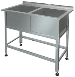 Two-Compartment Sink with Drainboard MB-2