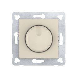CADUCEUS ALING PRESTIGE Universal Dimmer Switch for LED 1-100W, 230V, Beige, Model 60175.9