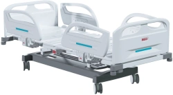Electric Height-Adjustable Medical Bed with Plastic Backs MEGI Opti 3
