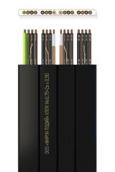 Combined Flat Elevator Cable KPLK 14x0.75+2x0.50