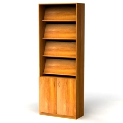 Display Showcase with Inclined Shelves, Model: VIT-001