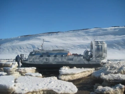Amphibious Air-Cushion Vessel A20PS for Year-Round Transportation