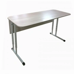 Adjustable Student Desk on Square Tube Frame