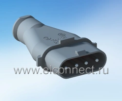 Electrical Plug Connector for Flexible and Stationary Wiring