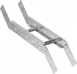 Vertical Pivot Cable Tray Joint LESTA 55x200mm HDZ IEK