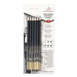 VISTA-ARTISTA Graphite Drawing Pencils VAGPB-6 (Pack of 6)