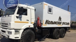 Specialized Truck for Transporting Explosives KAMAZ-018/2011/TRCU-3axle-101
