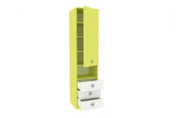 Shelf Front with Drawers (White/Lime) Model LD.518060.000
