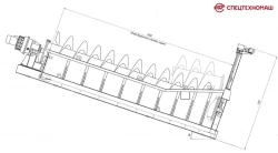 Spiral Classifier for Pre-Classifying and Separating Materials 1KSN-24x92