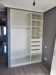 Clothing Storage Wardrobe with Shelves and Drawers