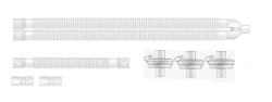 Non-Sterile Disposable Medical Breathing Circuit for Adults - Set