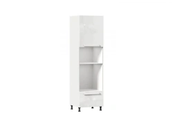 Kitchen Cabinet Door Set with Oven 600 - Gerda LD.272270.000 (White Glossy)